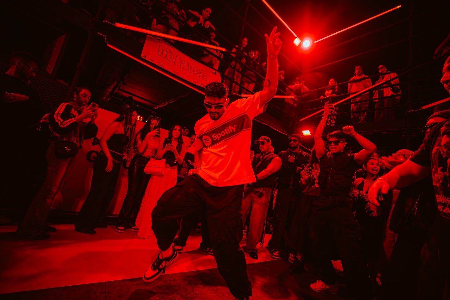 Dancing at an event