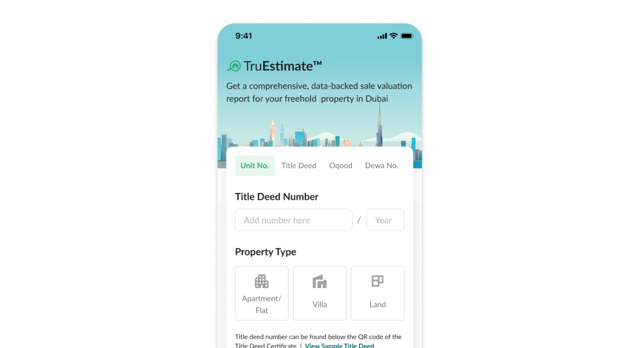 TruEstimate™ input flow